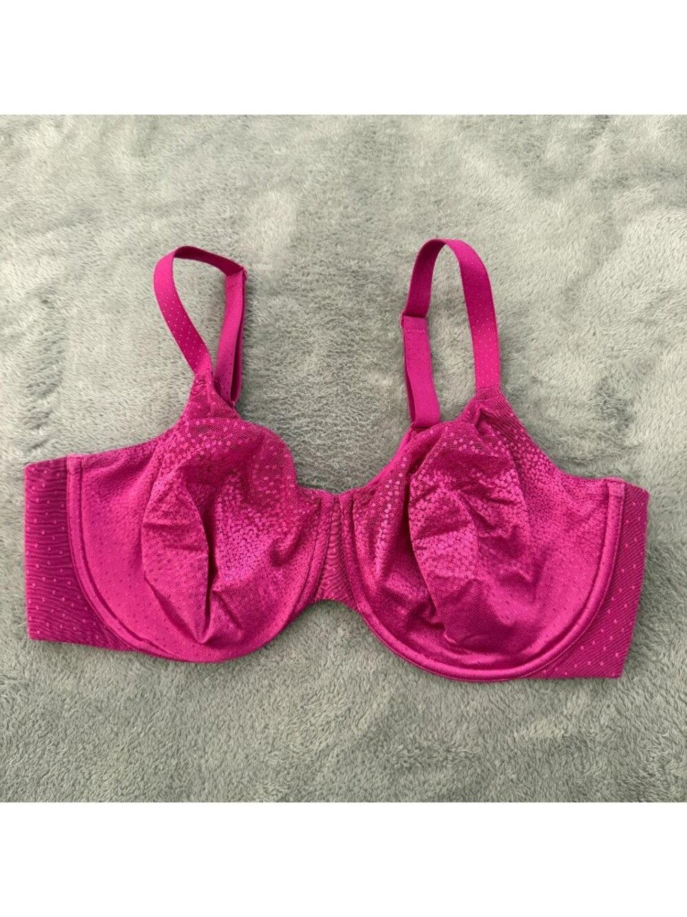 Wacoal Back Appeal Underwire Pink Bra Womens 42DD 855303